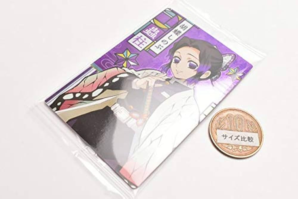 Amazon.co.jp: 鬼滅の刃 ウエハース [9.柱カード5：蟲柱 胡蝶